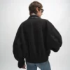 Veste en feutre de laine double face