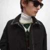 Veste en feutre de laine double face