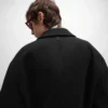 Veste en feutre de laine double face