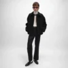 Veste en feutre de laine double face
