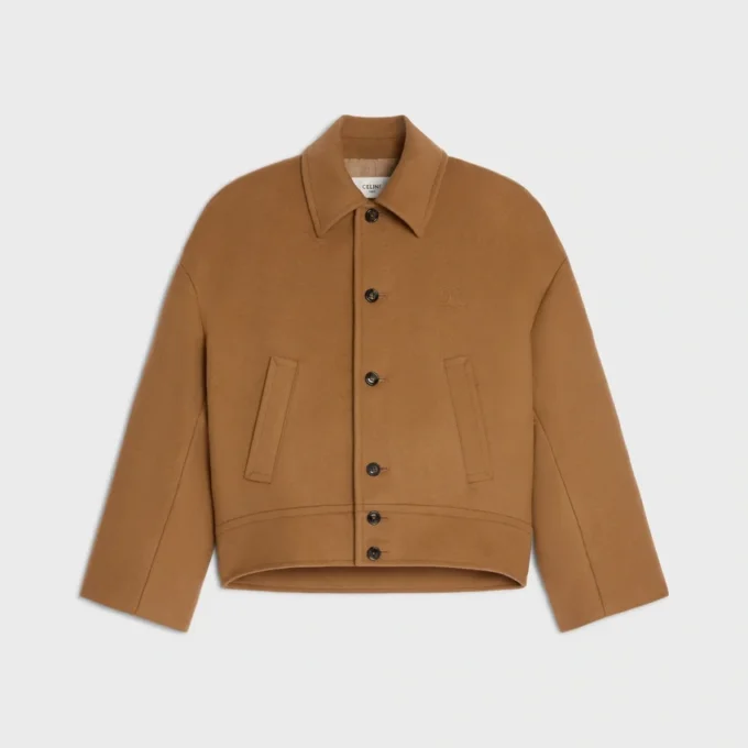 Veste en laine et cachemire double face Veste en laine et cachemire double face