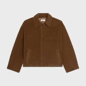 Veste en velours côtelé