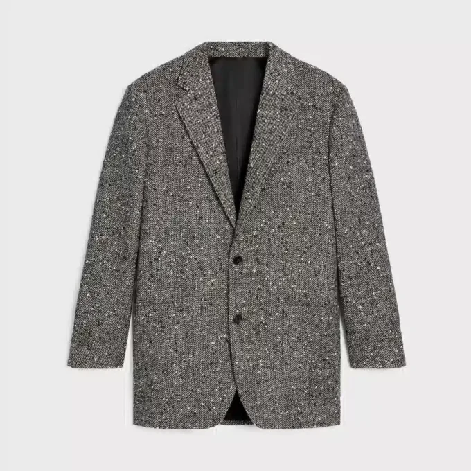 Veste Garçon en laine Natta à chevrons Veste Garçon en laine Natta à chevrons