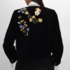 Veste Icone brodée en velours