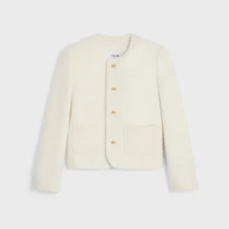 Veste Icone en cachemire et laine Natta
