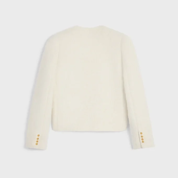 Veste Icone en cachemire et laine Natta