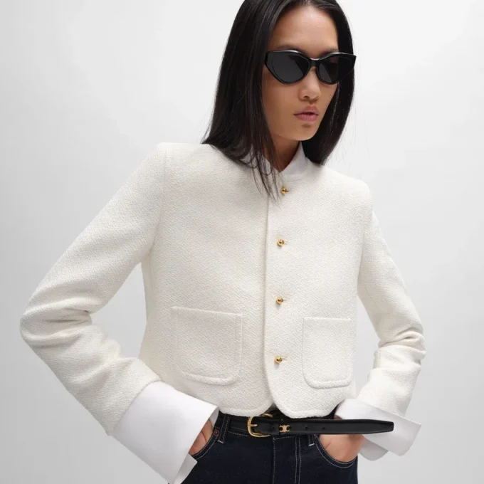 Veste Icone en viscose et laine Natta