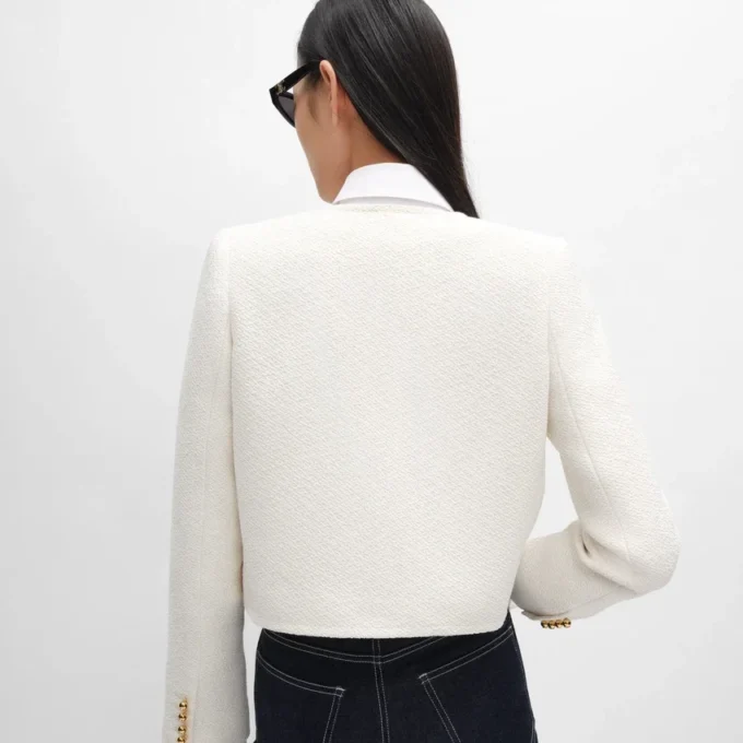 Veste Icone en viscose et laine Natta
