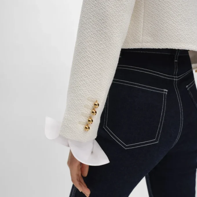 Veste Icone en viscose et laine Natta