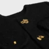 Veste à manches courtes en cachemire et laine Natta Veste à manches courtes en cachemire et laine Natta