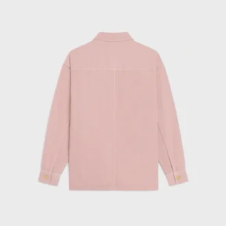 Veste manteau en velours côtelé