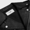 Veste motard Classic en cuir de veau Veste motard Classic en cuir de veau