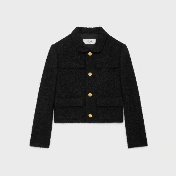 Veste Saint Germain en bouclette Natta Veste Saint Germain en bouclette Natta