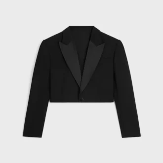 Veste Spencer Tux en gabardine de laine