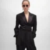 Veste Spencer Tux en gabardine de laine