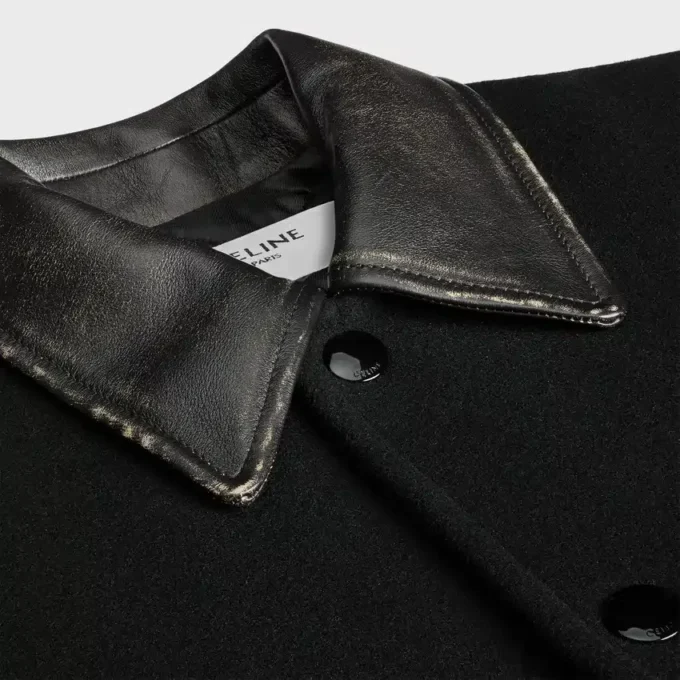 Veste Teddy en feutre de laine Veste Teddy en feutre de laine