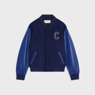 Veste Teddy en laine texturée