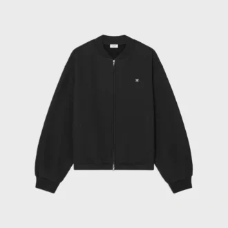 Veste Teddy en molleton de coton