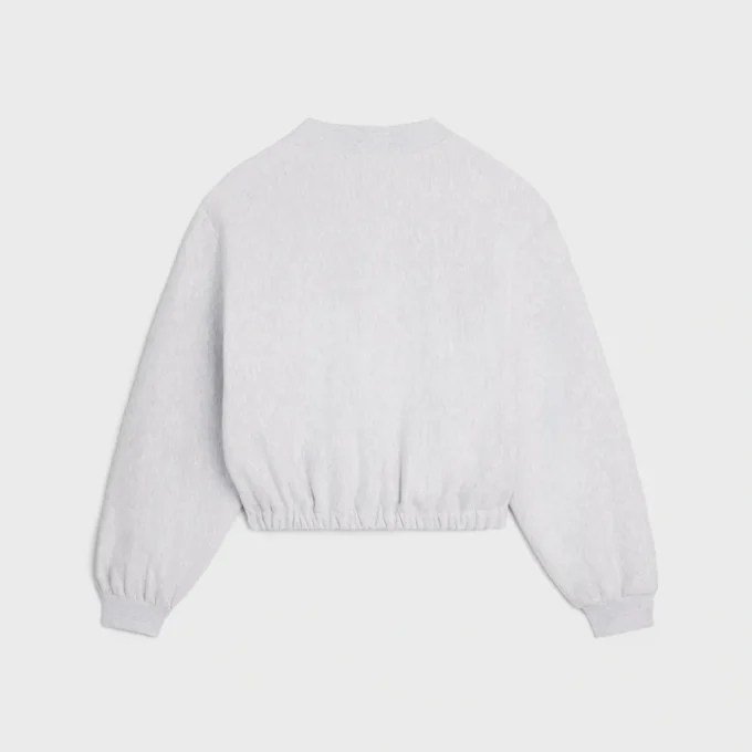 Veste Teddy en molleton de coton Veste Teddy en molleton de coton