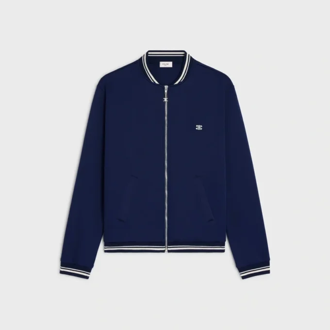 Veste Teddy Triomphe en jersey double face Veste Teddy Triomphe en jersey double face