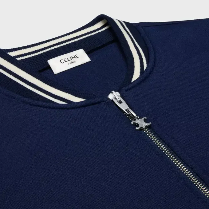 Veste Teddy Triomphe en jersey double face Veste Teddy Triomphe en jersey double face