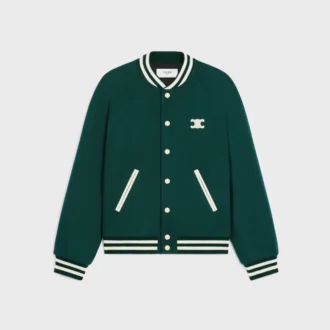 Veste Teddy Triomphe en laine texturée