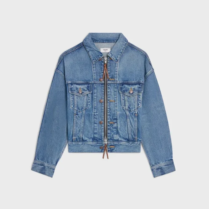 Veste trucker en denim