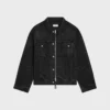 Veste trucker en denim de coton Veste trucker en denim de coton