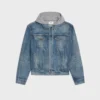 Veste trucker en denim de coton Veste trucker en denim de coton