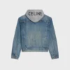 Veste trucker en denim de coton Veste trucker en denim de coton