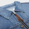 Veste trucker en denim de coton